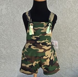 Boys Camouflage Romper